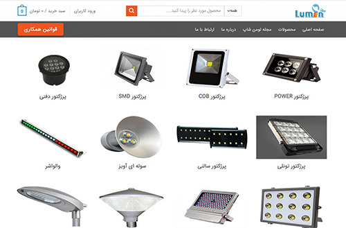 اصل مجاورت در وب سایت فروشگاهی